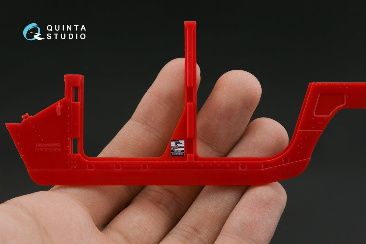 Quinta Studio QD24004 Hummer H1 3D-Printed &amp;amp; colored Interior on decal paper (MENG) 1/24 – image 12