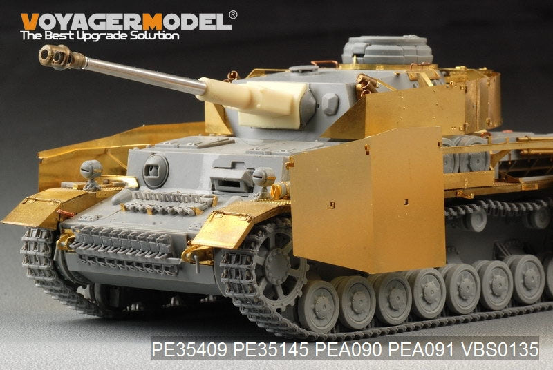 Voyager Model PE35409 WWII German Pz.Kpfw.IV Ausf.G basic w/smoke discharger For DRAGON 1/35 – immagine 6