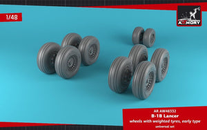 Roues Armory Models AW48332 B-1B Lancer avec pneus lestés, échelle 1/48 (début) – image 2