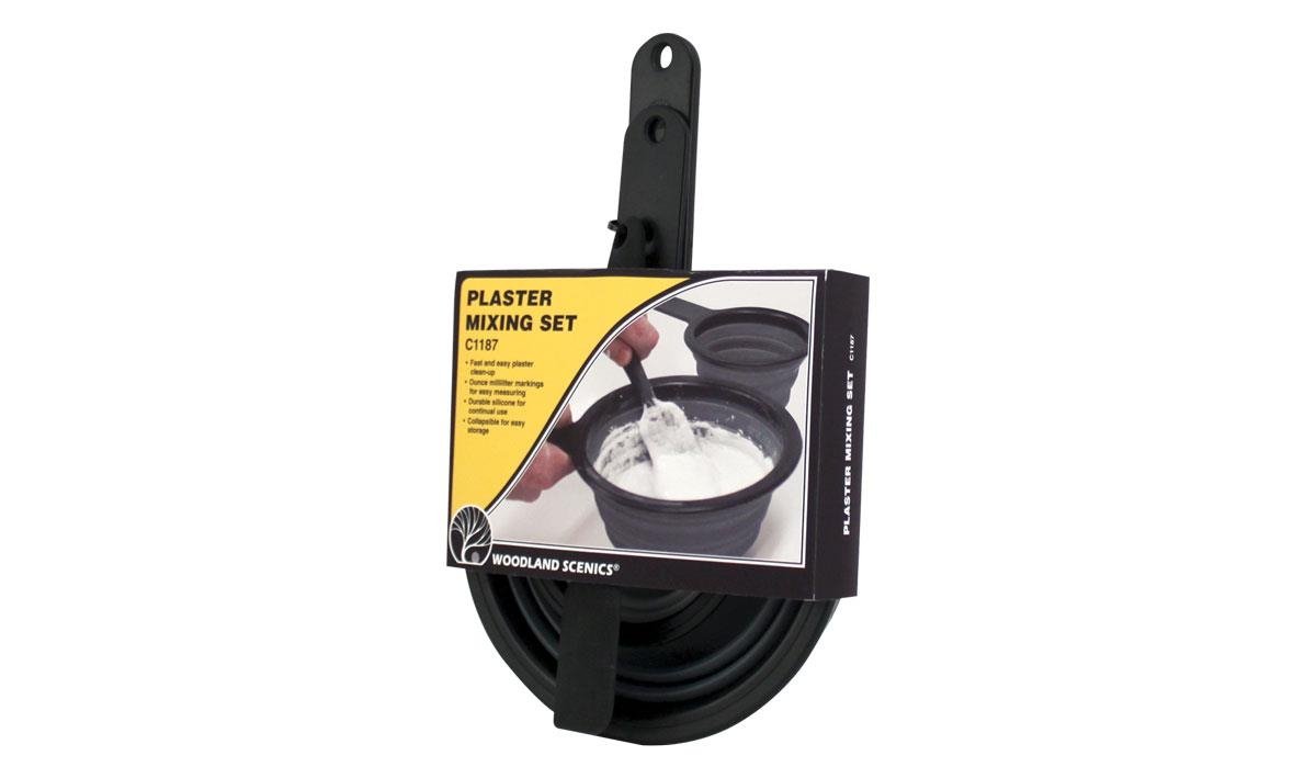 Woodland Scenic WC1187 Plaster Mixing Set - set of plaster containers