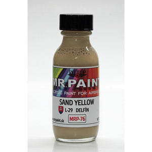 MR. Paint MRP-076 SAND YELLOW L-29 DELFIN Slovak AF 30ml – immagine 2