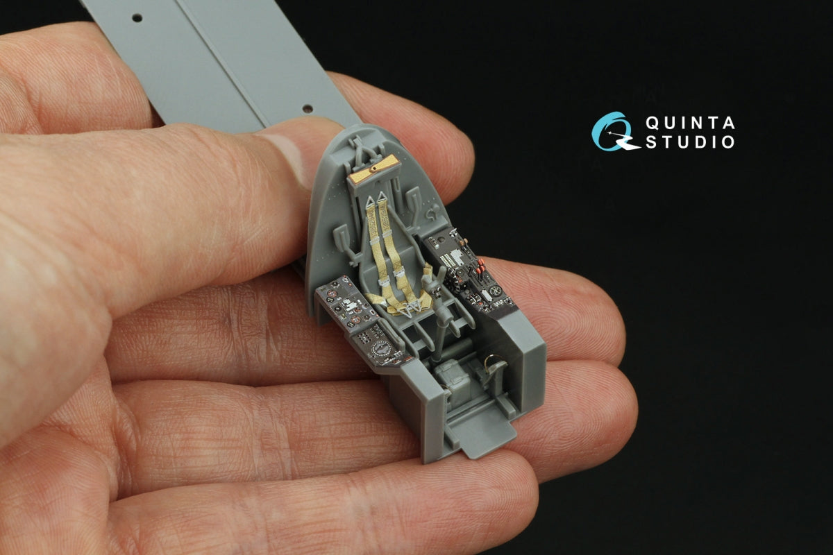 Quinta Studio QD48515 Do 335A-12 Trainer 3D-Printed &amp;amp; colored Interior on decal paper (Tamiya) 1/48 – image 14
