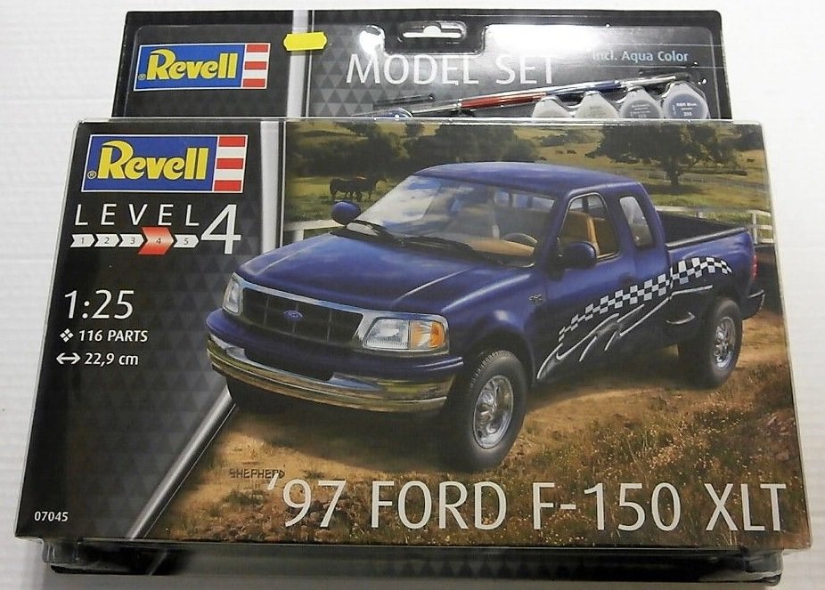 Revell 67045 Ford F-150 XLT 97 Model Set Model Set 1/25