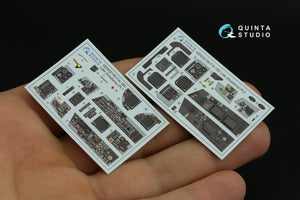 Quinta Studio QDS-32156 F/A-18D late 3D-Printed &amp;amp; coloured Interior on decal paper (Academy) (Small version) 1/32 – zdjęcie 7