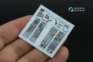 Quinta Studio QDS+48519 Tornado ECR 3D-Printed coloured Interior on decal paper (Italeri) (small version) (with 3D-printed resin parts) 1/48 – immagine 4