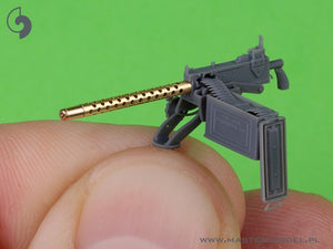 Master GM-35-092 Browning M1919 A4 .30 cal (7,62mm) - mocowanie E6160 - używany np. na M4 Sherman, T17E1 Staghound 1/35