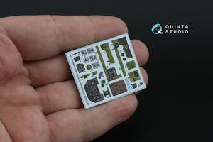 Quinta Studio QD48473 P-51A 3D-Printed coloured Interior on decal paper (Accurate Miniatures/Academy) 1/48 – immagine 5