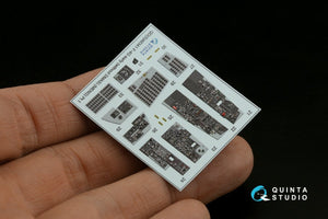 Quinta Studio QD48341 F-4G early 3D-Printed &amp;amp; coloured Interior on decal paper (Meng) 1/48 – immagine 3