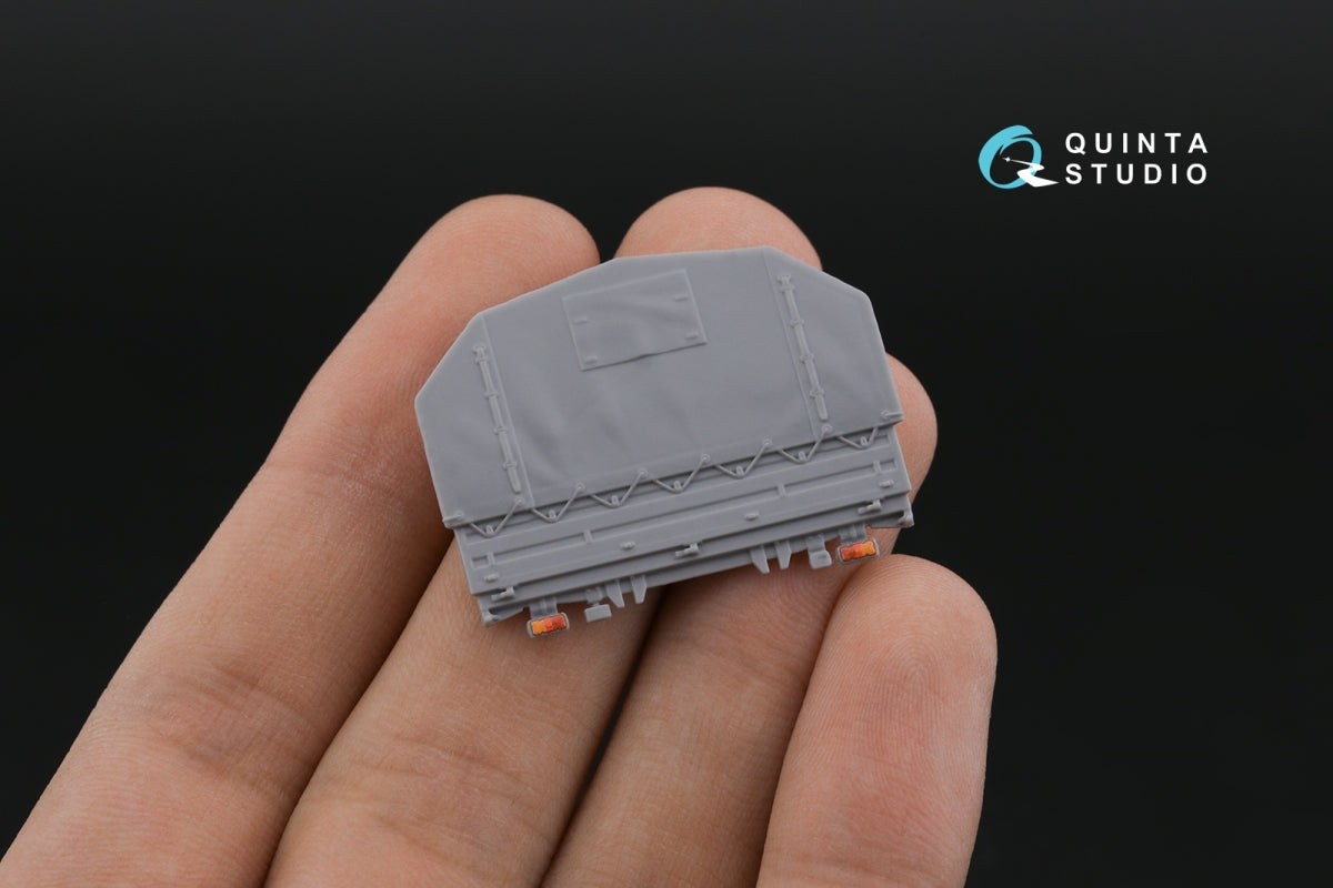 Quinta Studio QD72145 KAMAZ-5350 3D-Printed coloured Interior on decal paper (Zvezda) 1/72 – immagine 10