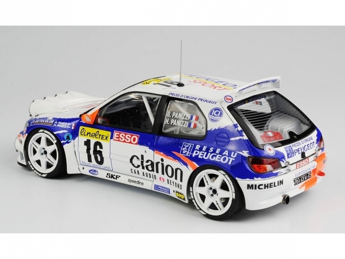 Beemax 24026 Peugeot 306 Maxi EVO2 1998 Monte Carlo Rally Class Winner 1/24 – Bild 5