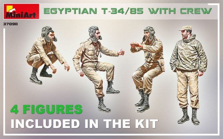 MiniArt 37098 Egyptian T-34/85 1/35 – Bild 2