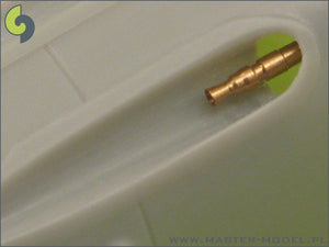 Master AM-72-010 Bf 109 F, G1 - G4 armament set (MG 17 tips) &amp;amp; Pitot Tube – Bild 3