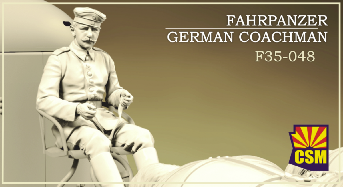 Copper State Models F35-048 Fahrpanzer cocher allemand 1/35