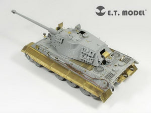 E.T. Model EA35-027 WWII German King Tiger/Jagdtiger Fender &amp;amp; Side Skirts For DRAGON Kit 1/35 – immagine 3
