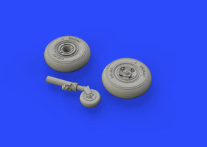 Eduard 672146 Spitfire Mk. VIII wheels - 4 spoke w/ smooth tire EDUARD 1/72 – imagen 4