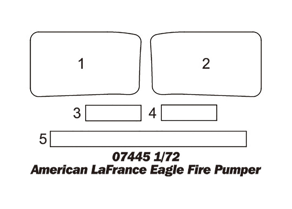 Trumpeter 07445 American LaFrance Eagle Fire Pumper 1/72 – Bild 16