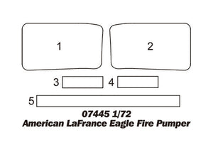 Trumpeter 07445 American LaFrance Eagle Fire Pumper 1/72 – Bild 16