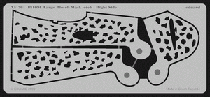 Eduard XF561 Bf 109E Large Blotch mask-etch 1/48 – Bild 2
