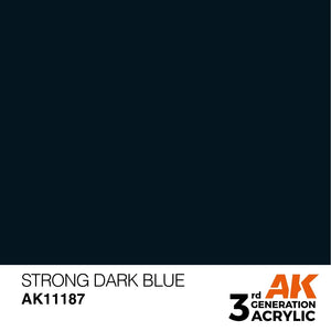 AK Interactive AK11187 BLEU FONCÉ INTENSE – STANDARD 17 ml