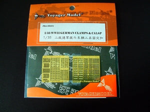 Voyager Model PE35001 WWII German Clamps &amp;amp; Clasps 1/35