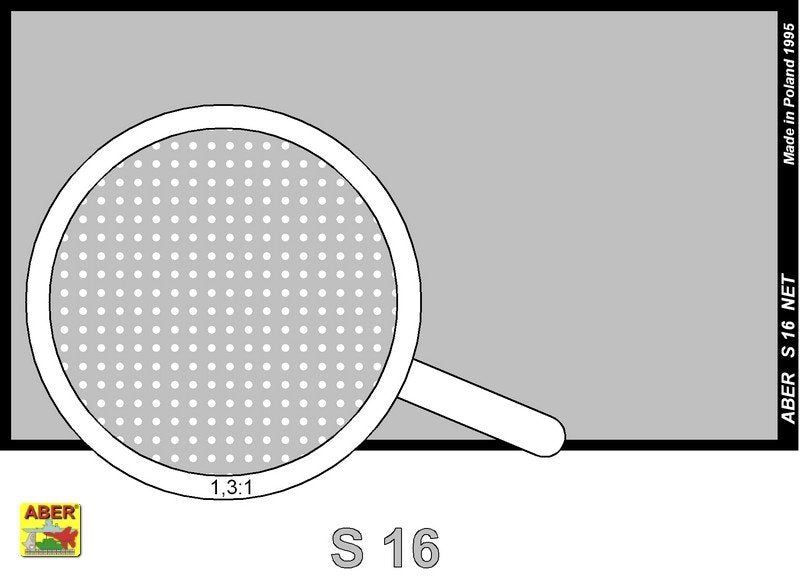 Aber S-16 Drilled plate 0,9 mm – Bild 2