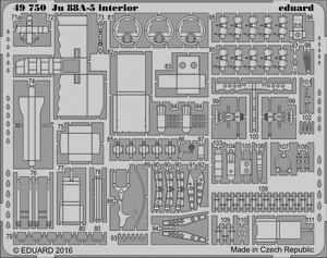 Eduard 49750 Ju 88A-5 interior ICM 1/48 – immagine 2