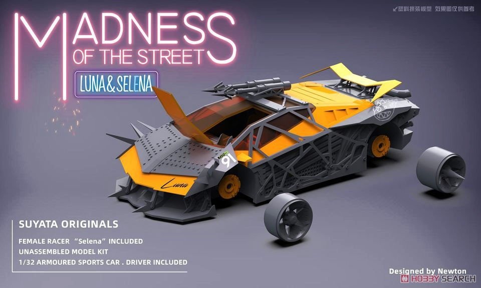Suyata MS-001 Madness of the Street Luna &amp;amp; Selena 1/32 – immagine 4