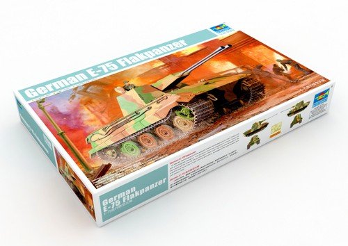 Trumpeter 01539 German IIWW E-75 Flakpanzer 1/35 – immagine 2