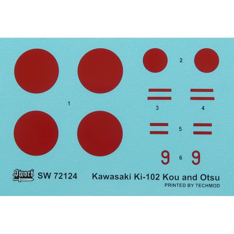 Sword 72124 Ki-102a/b , Kou/Otsu 1/72 – Bild 4