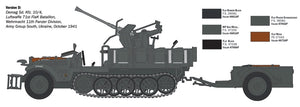 Italeri 6395 SD.KFZ.10/4 with FLAK 30 and crew 1/35 – image 3