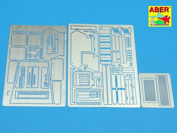 Aber 35A077 Engine upper deck for heavy armoured Car Sd. Kfz. 234 1/35