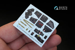 Quinta Studio QD48099 A-1H 3D-Printed &amp;amp; coloured Interior on decal paper (for Tamiya kit) 1/48 – imagen 3