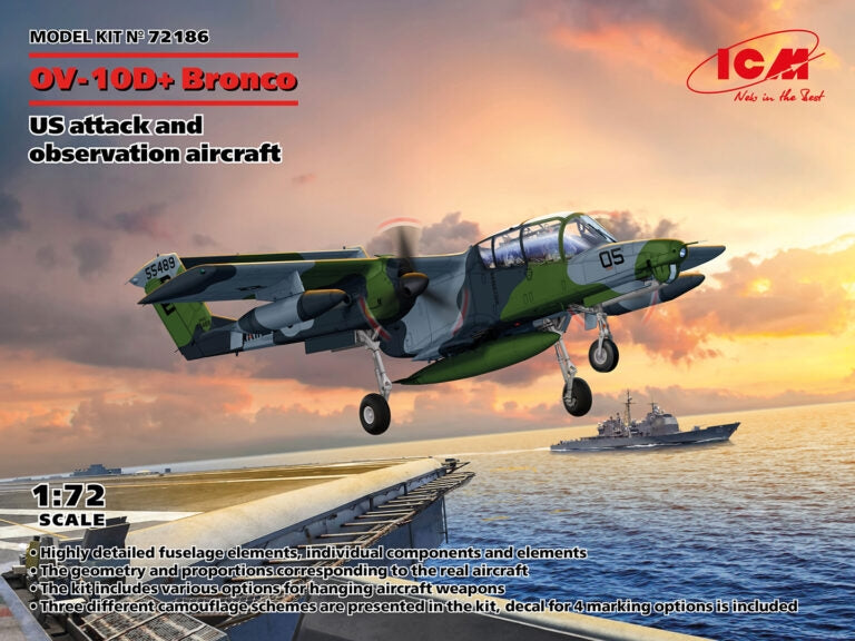 ICM 72186 OV-10D+ Bronco 1/72