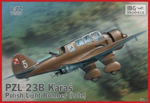 IBG 72507 PZL 23B Karaś Bombardier léger polonais tardif (1/72)