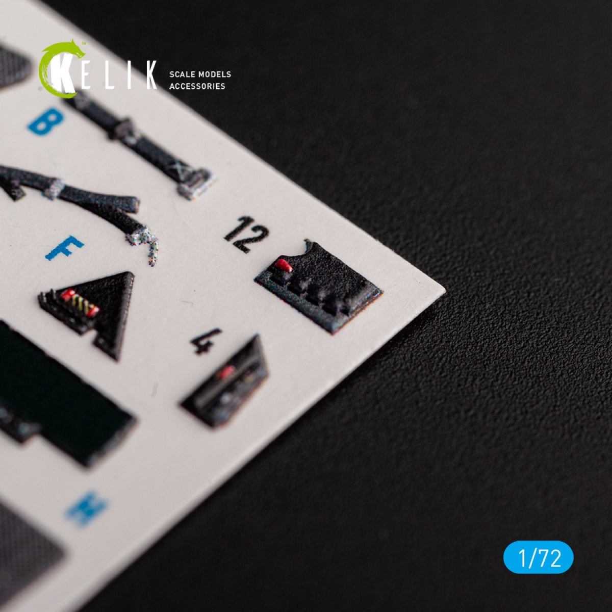 KELIK K72141 F-35B - interior 3D decals for Tamiya kit 1/72 – image 6
