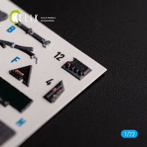 KELIK K72141 F-35B - interior 3D decals for Tamiya kit 1/72 – image 6