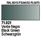 Vallejo 71021 Noir Vert