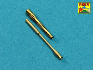 Aber A32021 Set of 2 barrels for German 13mm aircraft machine guns MG 131 (late type) 1/32 – immagine 2