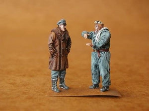 CMK F48025 German Pilot+Officer WW I (2 figures) 1/48