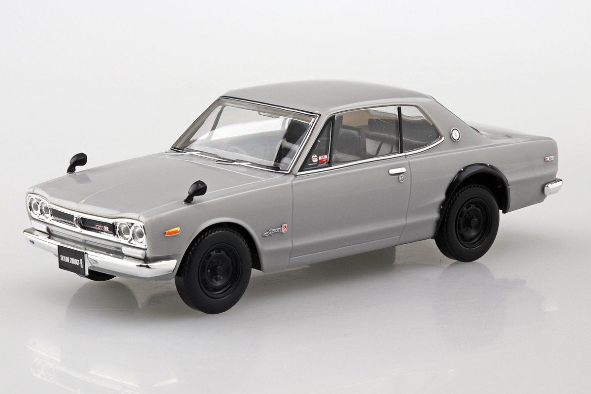 Aoshima 05882 Nissan Skyline 2000 GT-R (Silver) 1/32 – immagine 2