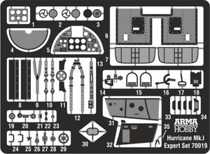 Arma Hobby 70019 Hurricane Mk I Expert Set 1/72 – imagen 7