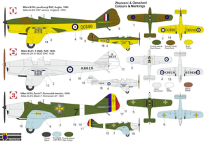 Kovozavody Prostejov KPM0284 Miles M.2H Hawk Major „In Military Service“ 1/72 – imagen 2