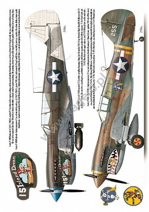 Kagero 7037 Curtiss P-40 F,K,L,M,N models EN/PL – imagen 6