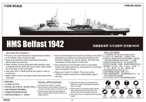 Trumpeter 05334 HMS Belfast 1942 1/350 – Bild 3