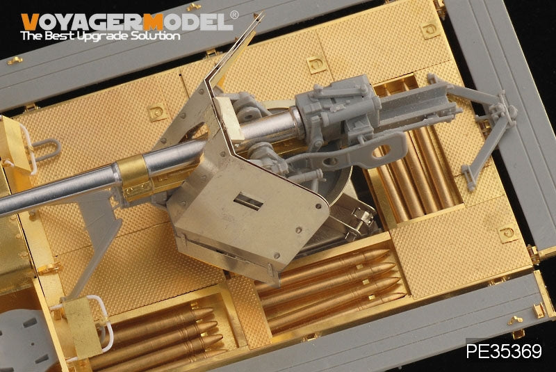 Maquette Voyager PE35369, plateforme de combat allemande de la Seconde Guerre mondiale PaK 40/4 auf Steyr RSO de 75 mm (munitions incluses), pour DRAGON 6640 au 1/35 – image 2
