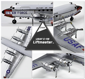Academy 12634 USAF C-118 Liftmaster 1/144 – Bild 3