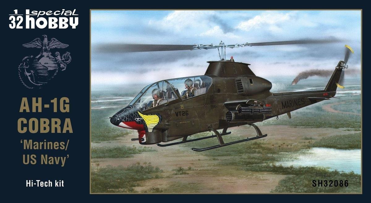 Kit de maquette haute technologie Special Hobby 32086 Cobra « Marines/US Navy » au 1/32