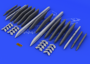 Eduard 648054 Su-25K wing pylons 1/48 – imagen 3