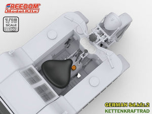 Freedom 16001 Sd.Kfz. 2 Kettenkraftrad Typ HK 101 1/16 – immagine 12