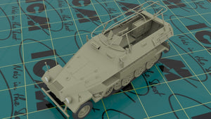 ICM 35102 Sd.Kfz.251/6 Ausf.A, WWII German Armoured Command Vehicle 1/35 – Bild 2